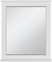 Misty Зеркало для ванной Марта 70 белое глянцевое